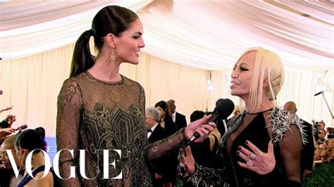 Stunning Donatella Versace Steals the Show at Vogue’s 100 .